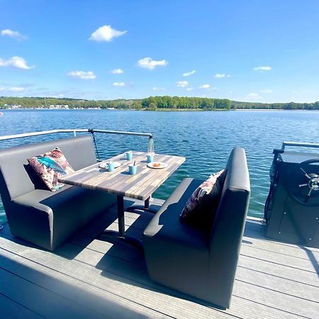 Houseboat Met Dakterras Mookerplas Middelaar Kültér fotó
