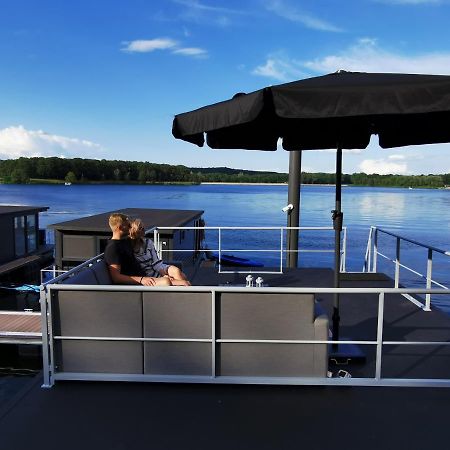 Houseboat Met Dakterras Mookerplas Middelaar Kültér fotó