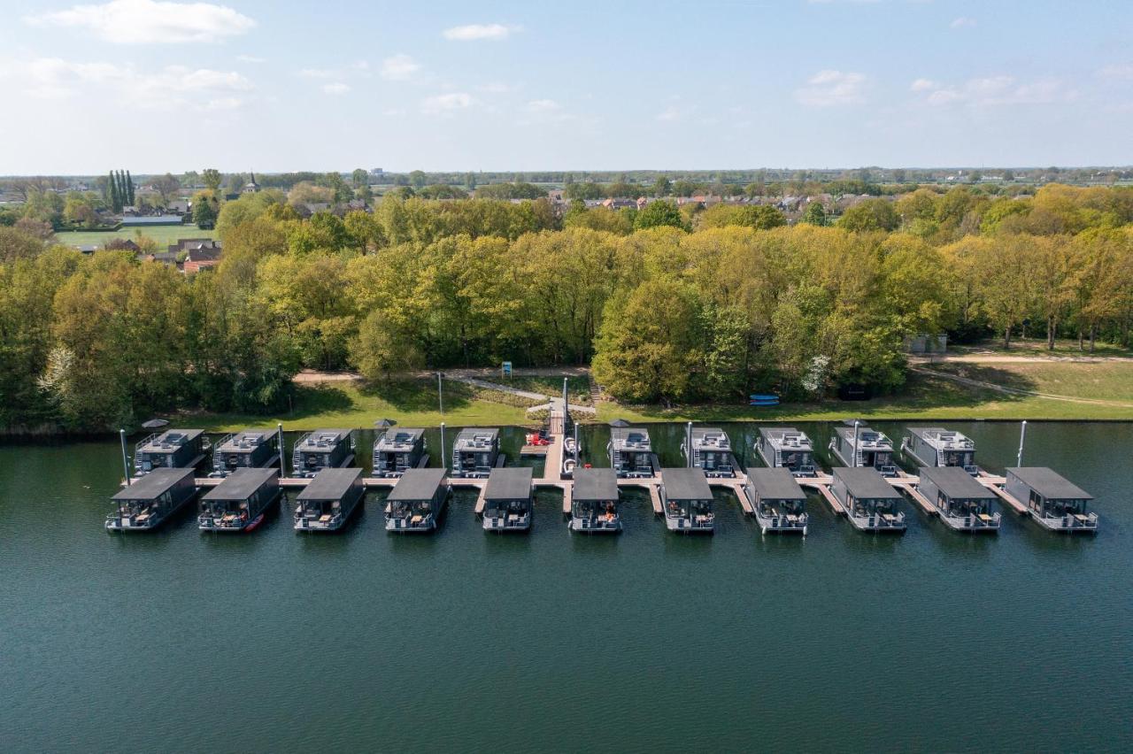 Houseboat Met Dakterras Mookerplas Middelaar Kültér fotó