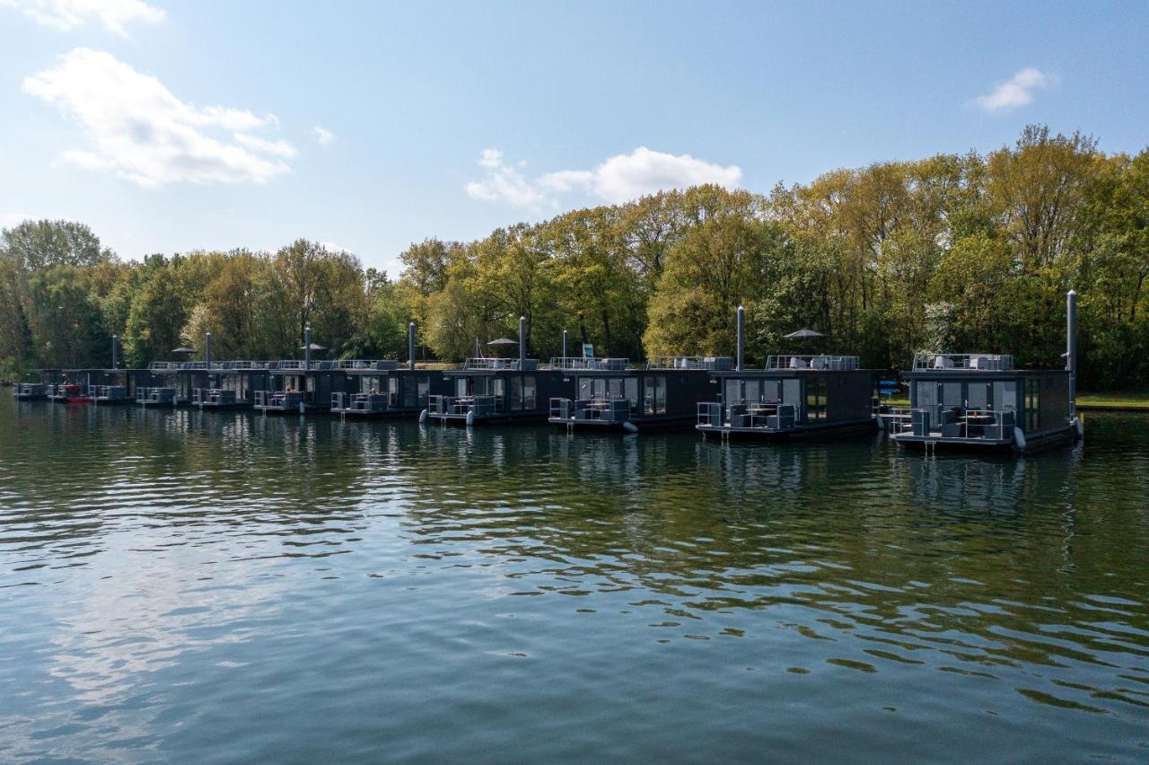 Houseboat Met Dakterras Mookerplas Middelaar Kültér fotó