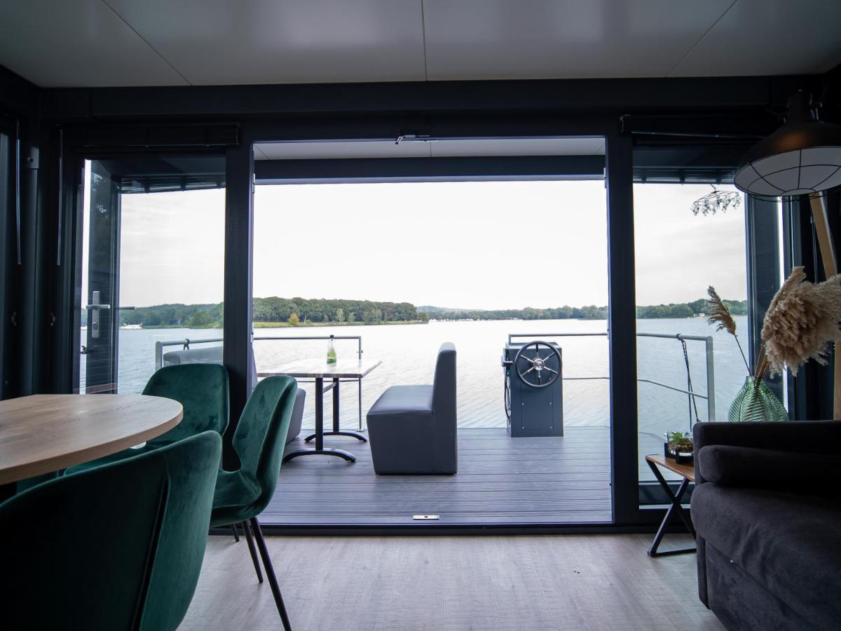 Houseboat Met Dakterras Mookerplas Middelaar Kültér fotó