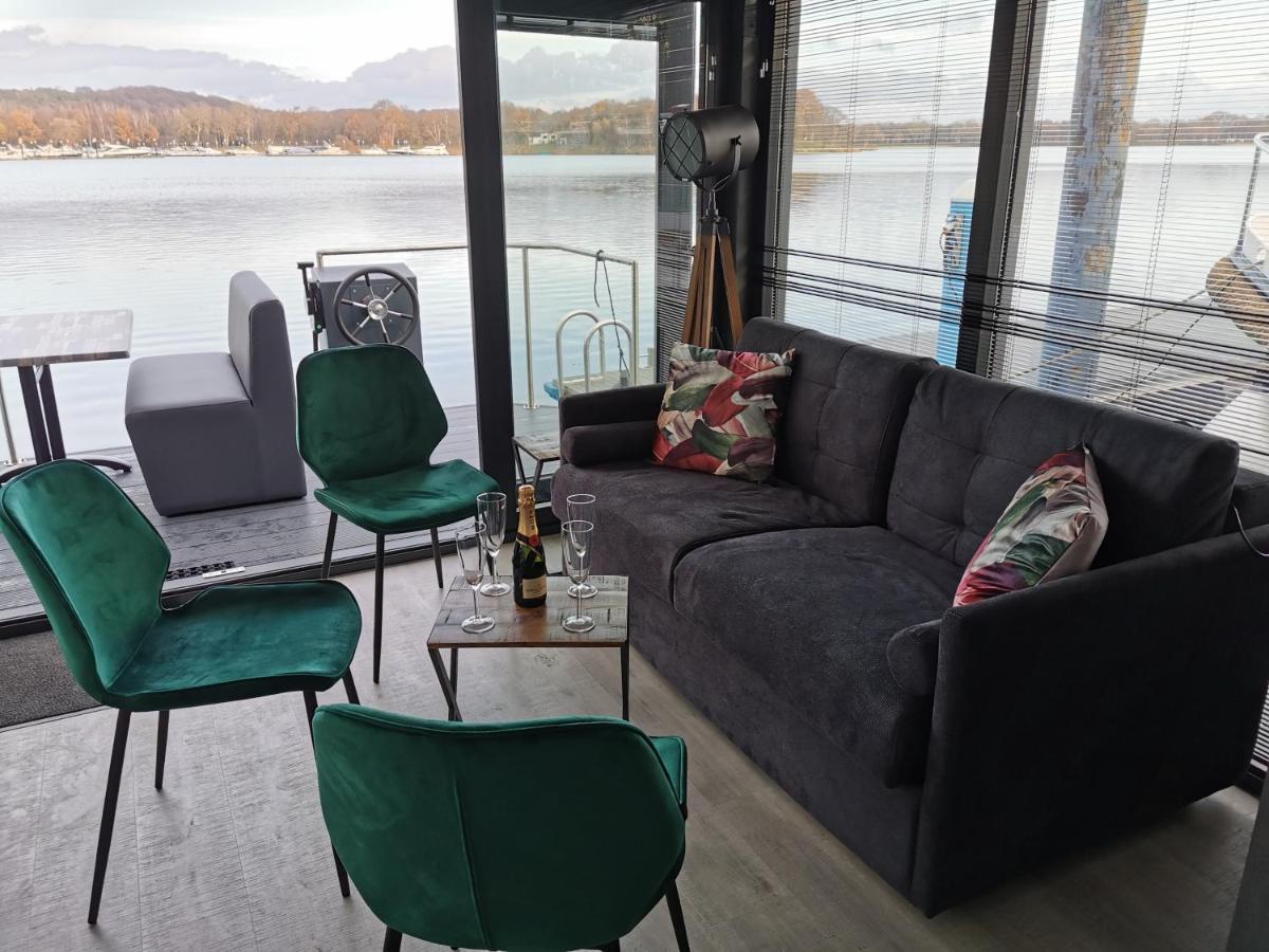 Houseboat Met Dakterras Mookerplas Middelaar Kültér fotó